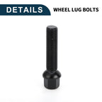 10 Pcs M14x1.5mm Ball Seat Wheel Lug Bolt 55mm Shank for Volkswagen Porsche 