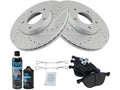 Front Brake Pad and Rotor Kit for Mazda 3 (2004–2013) CS177DK