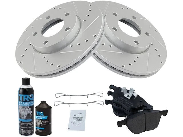 Front Brake Pad and Rotor Kit for Mazda 3 (2004–2013) CS177DK