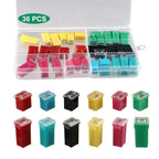 Car Fuse 36pcs Fuses High/Low Profile Wide Range for Car