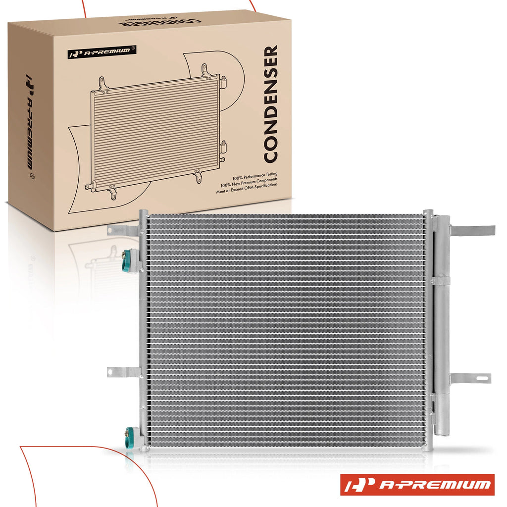 AC condenser with receiver drier & bracket for Lincoln MKZ (2013–2016)