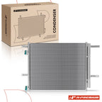 AC condenser with receiver drier & bracket for Lincoln MKZ (2013–2016)