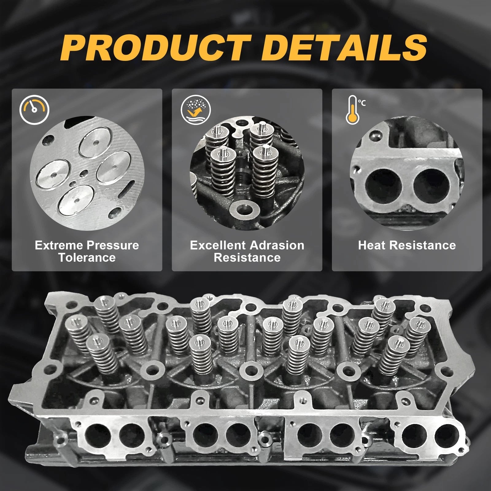 Cylinder Head for Ford F-250 F-350 F-450 F-550 (2003–2007) 6.0L Diesel