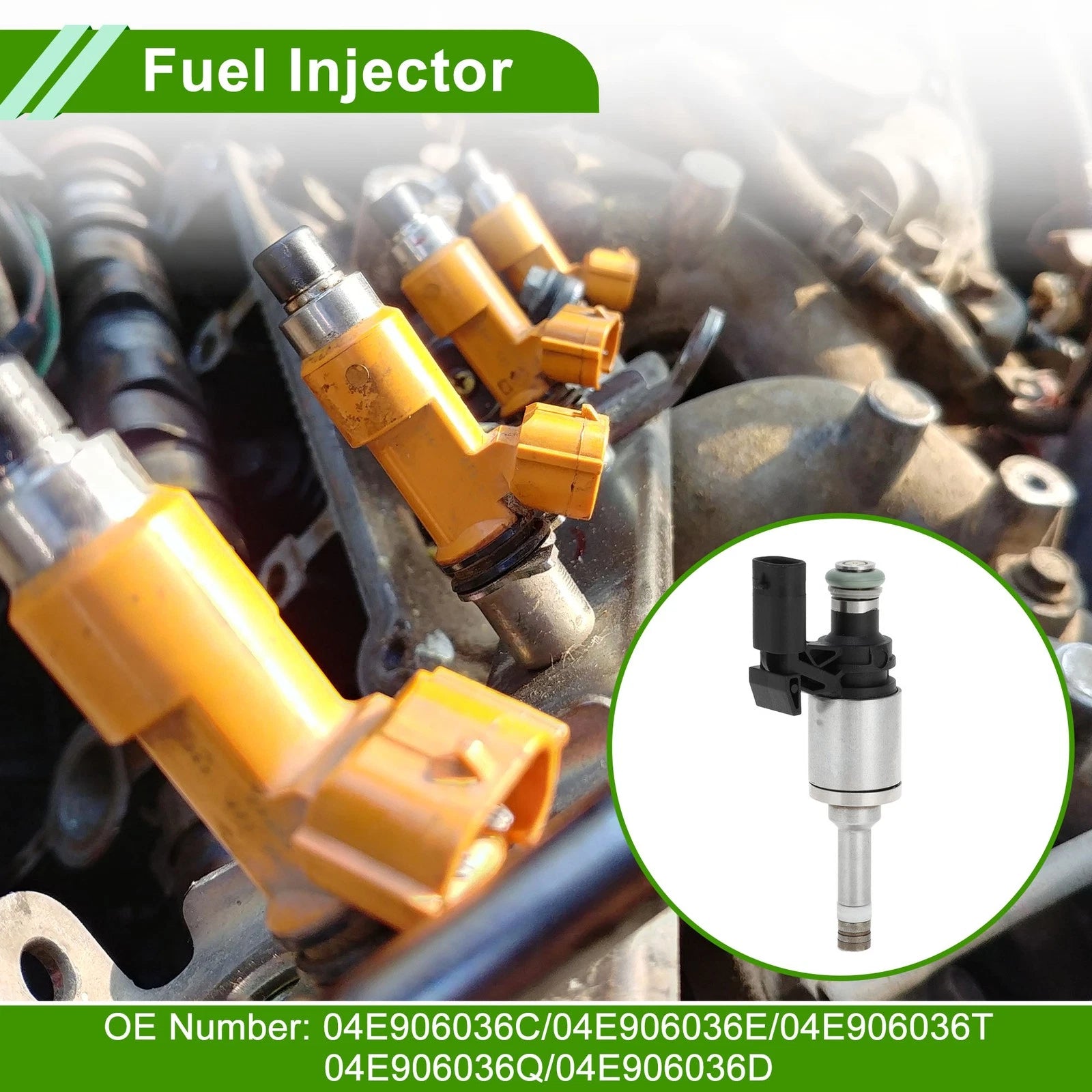 Fuel Injector 04E906036C/04E906036E for Audi Q3 1.4 TSI (2013–2018)