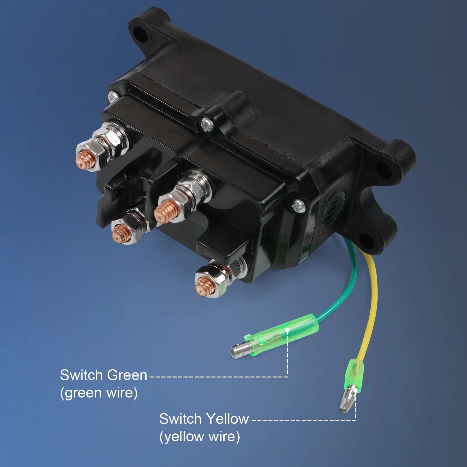 Winch Contactor Solenoid Relay Switch for ATV (Universal Fit)