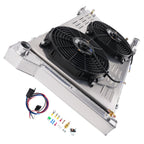 3 Row Cross Flow Radiator Shroud Fan for Chevy C/K Series Van (1967–1979)