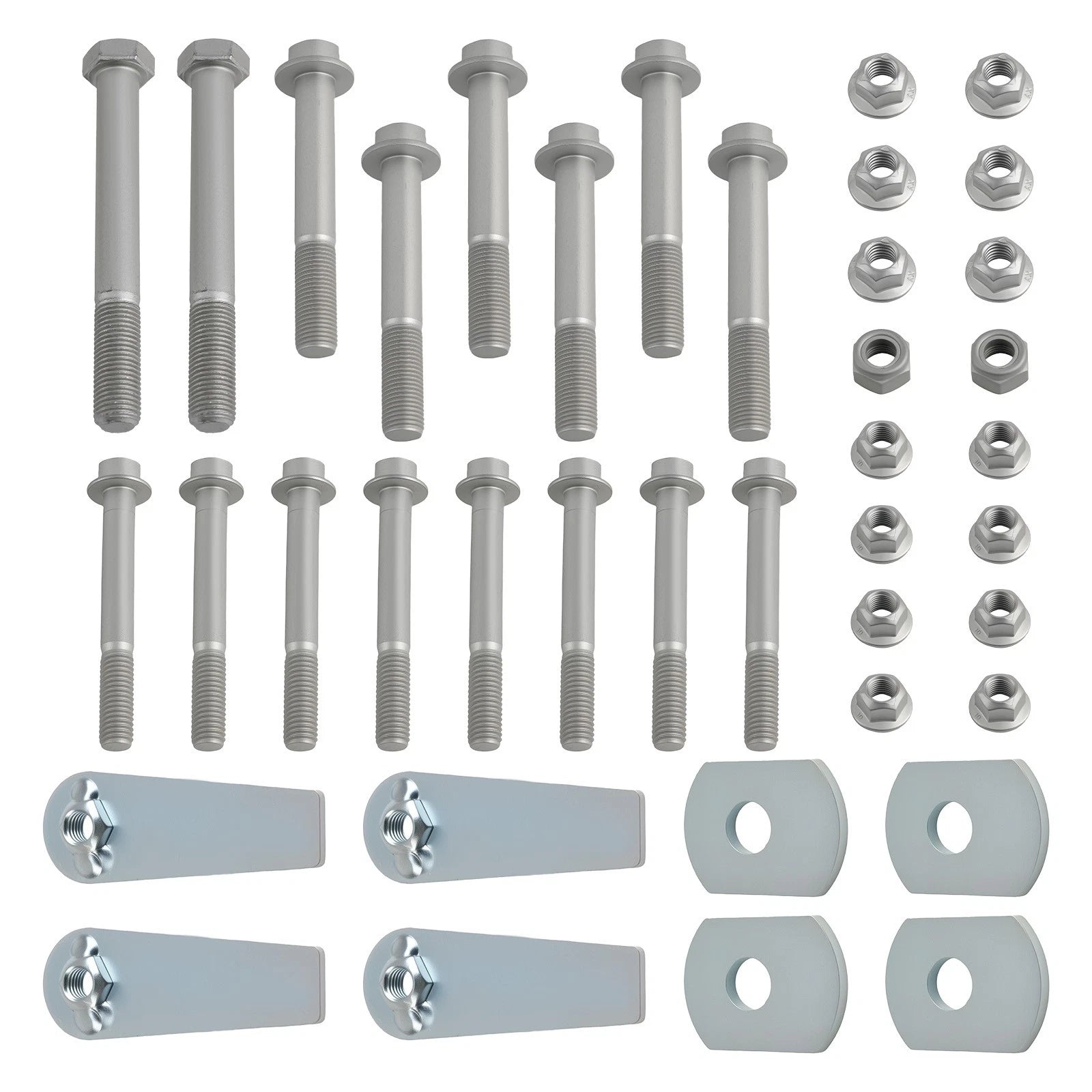 Control Arm Bolts Kit for Jeep Wrangler TJ LJ (1997–2006) Front Rear Upper Lower