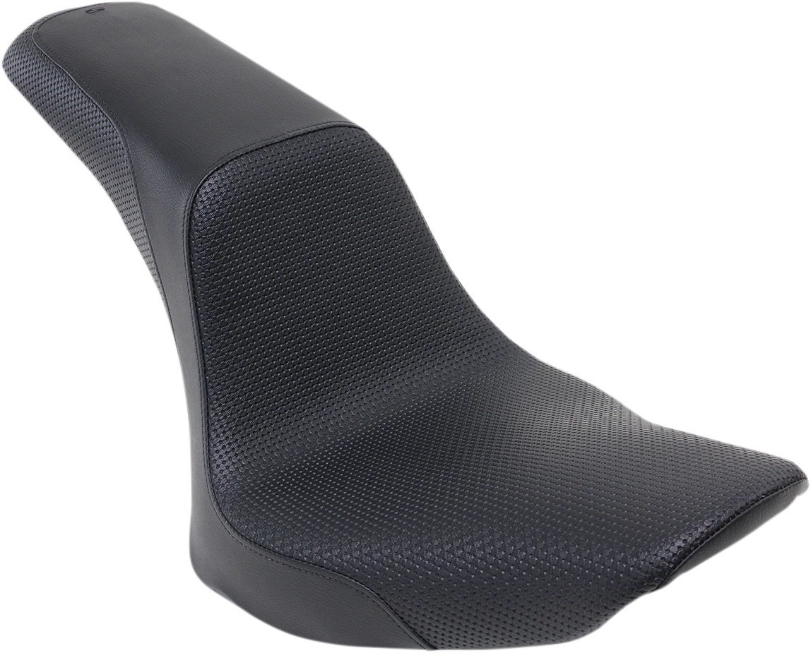 SADDLEMEN Profiler Basket-weave Seat for Softail (2006–2017) 806-23-147