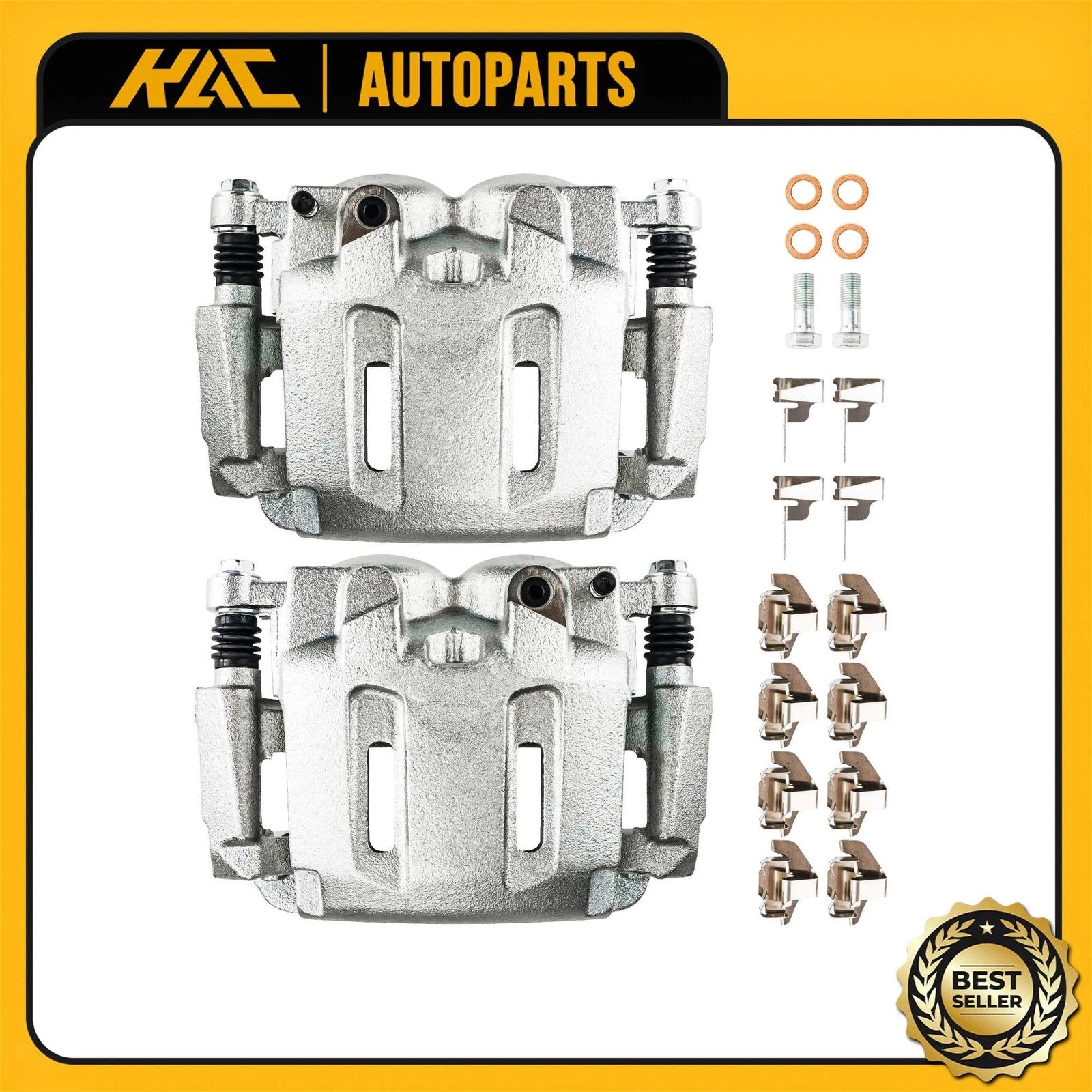 2x Disc Brake Caliper for Ford F-250 F-350 SD (2005–2012) Front Side