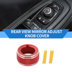 Rear View Mirror Adjust Switch Knob Cover for Subaru Forester (2019–2024) Red