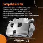 Brake Caliper Front Left with Bracket for Ford Expedition F-150 (2010–2021)