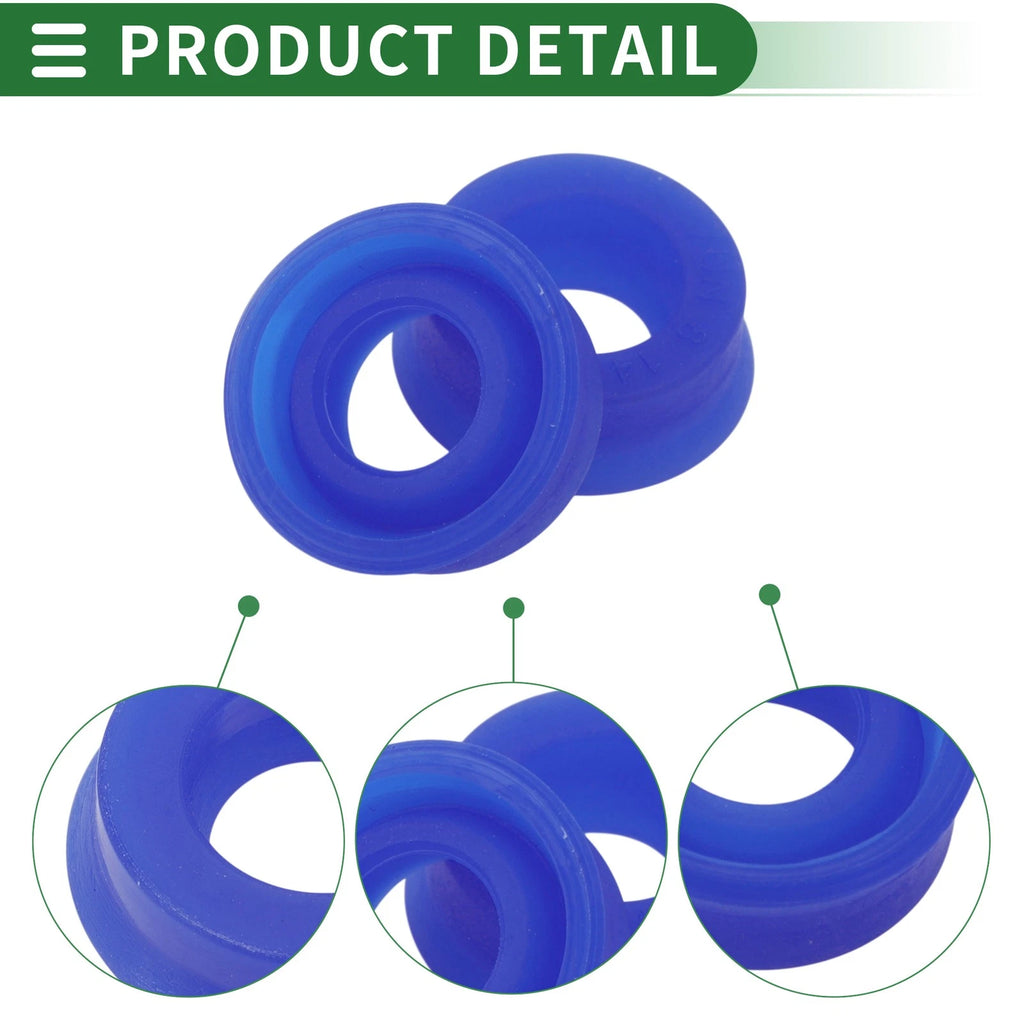 Set of 10 Oil Seal Ring 10x18x6mm for Rotary Shaft (High Pressure)