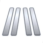 Chrome Pillar Post Covers Set for 2009–2013 Subaru Forester