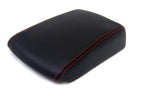 Center Console Armrest Cover for Mazda 3 (2003–2008) Red Stitch