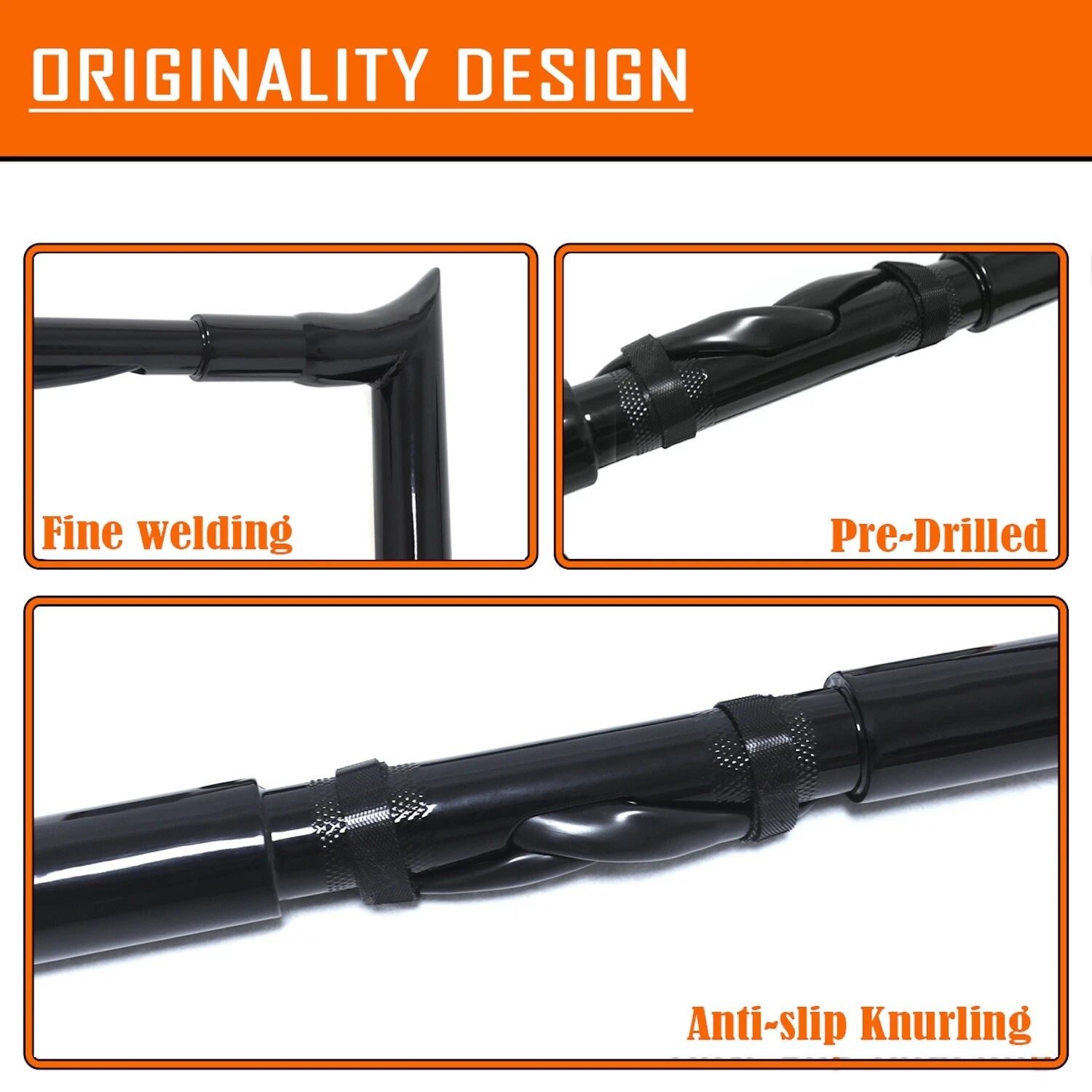 16" Prewired 32mm Handlebar for Harley Street Glide/Electra Glide (2014–2015)