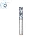 3/8" 4 Flute Carbide End Mill for TiALN Coated (1" LOC, .020 Radius)