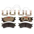 Set of 4 Disc Brake Pads for Mazda Protege (1999–2003)