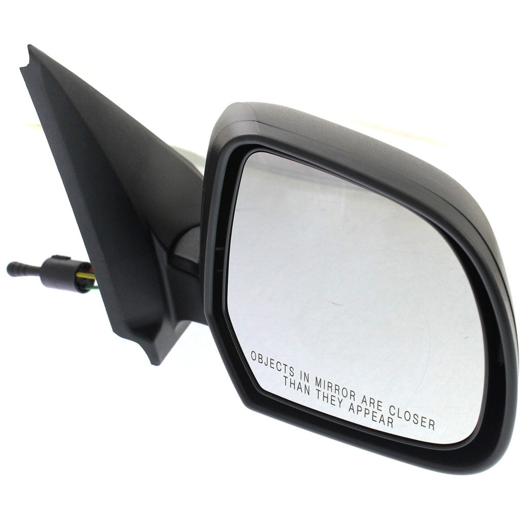 Manual Remote Mirror for Nissan Versa Sedan (2012–2015) Right Black