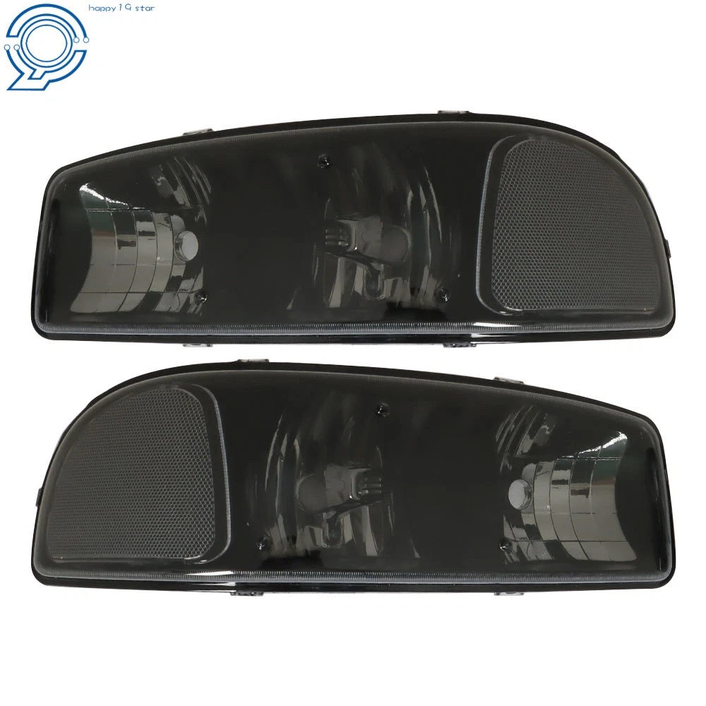 Smokey Headlight Assembly for GMC Sierra 1500, Yukon (1999–2007)