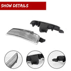 2X Clear Lens Front Side Marker Lights for Mazda MX-5 Miata (2016–2022)