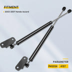 2X Front Hood Lift Supports for Honda Accord (2003–2007)