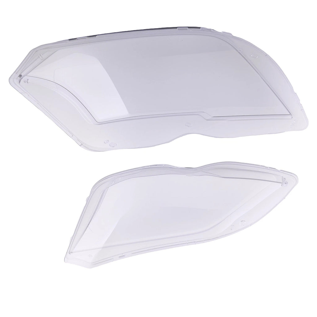 PC Pair Headlight Lens Cover for Mercedes-Benz GLK Class X204 (2009–2012)