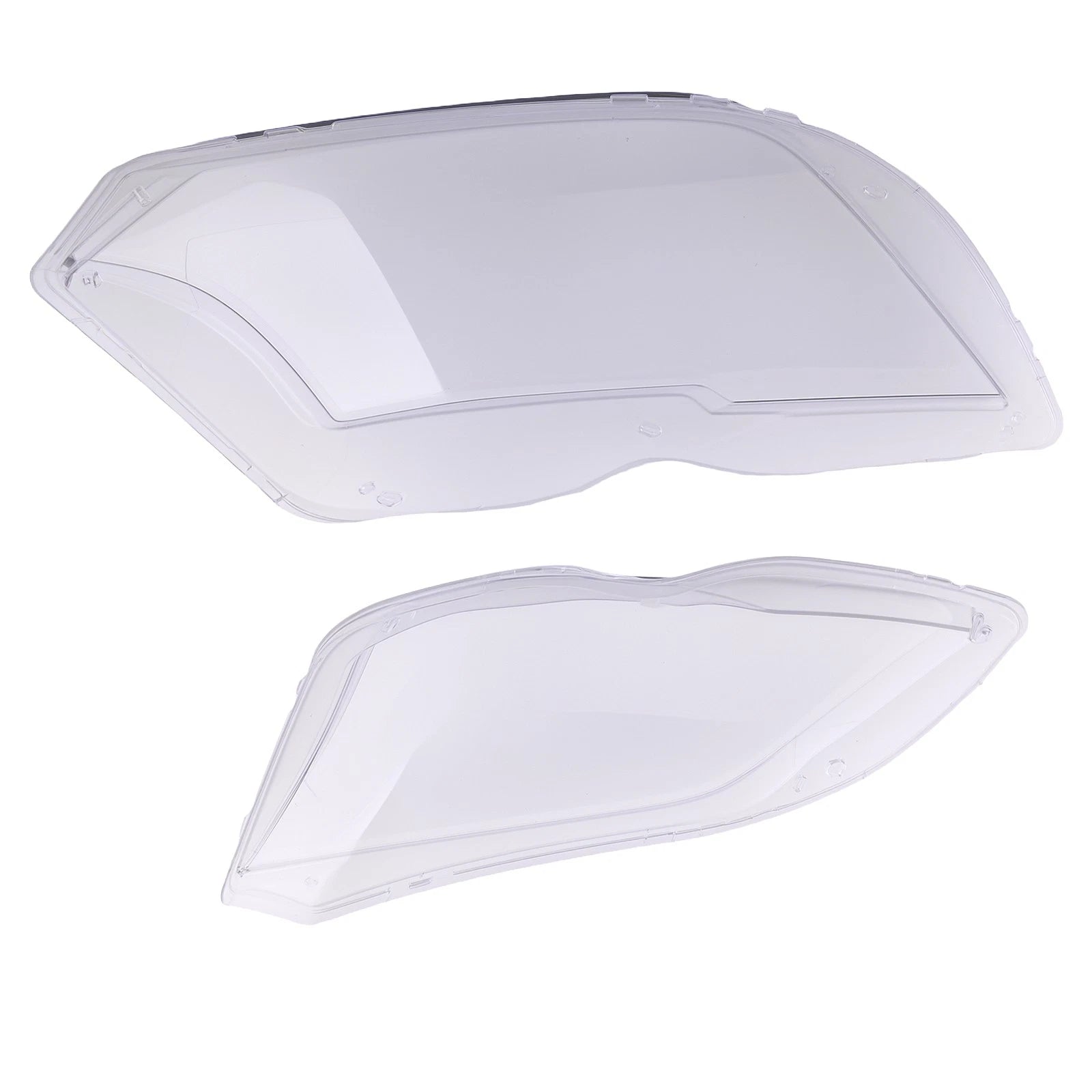 PC Pair Headlight Lens Cover for Mercedes-Benz GLK Class X204 (2009–2012)