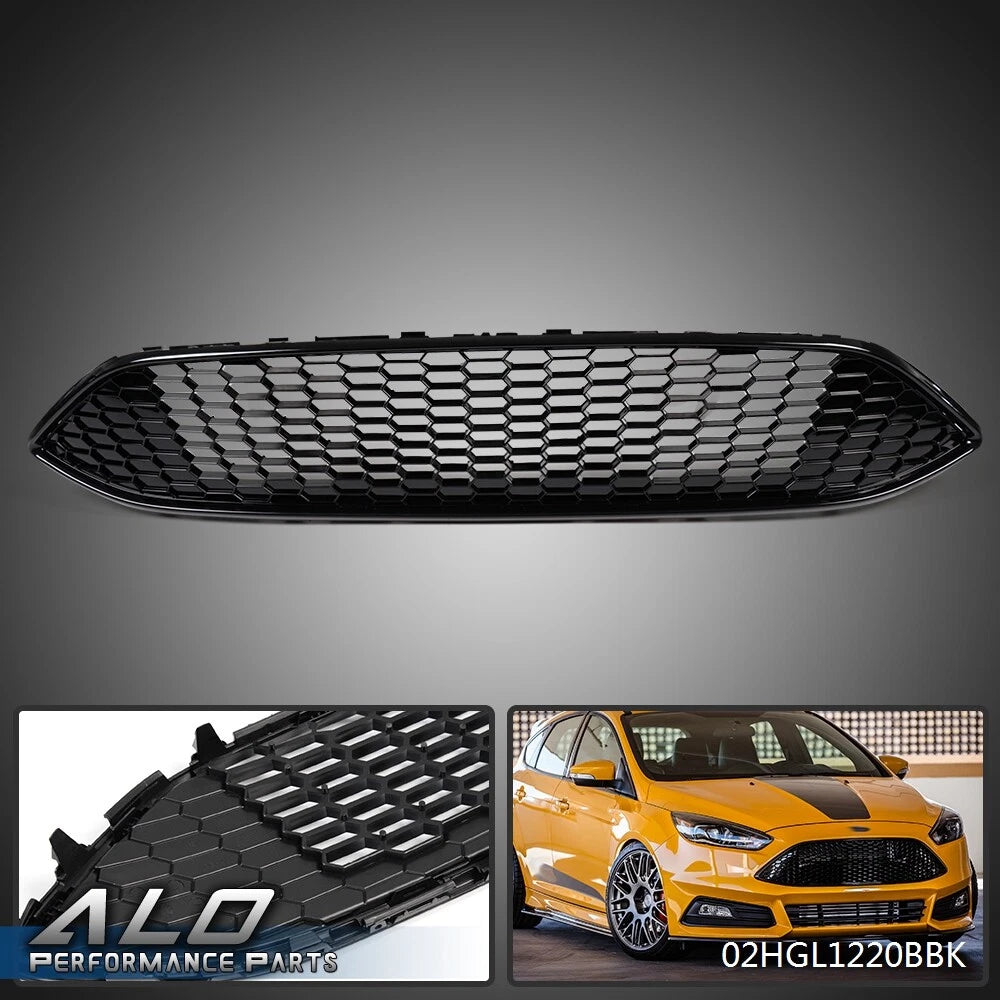 Front Upper Bumper Mesh Grille for Ford Focus (2015–2018)