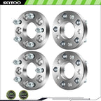4X 1" Wheel Adapters 5x110 to 5x114.3 12x1.5 for Chevrolet HHR Cobalt (2006–2011)