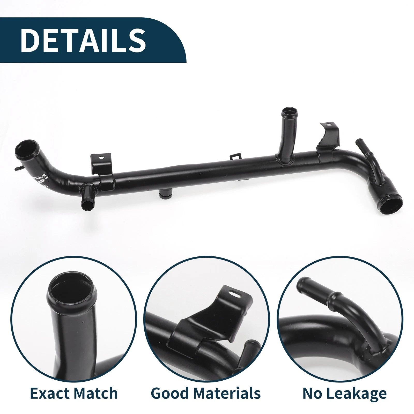 Radiator Hose Coolant Pipe for Audi A4 1.8L (2002–2006) No. 06B121070H