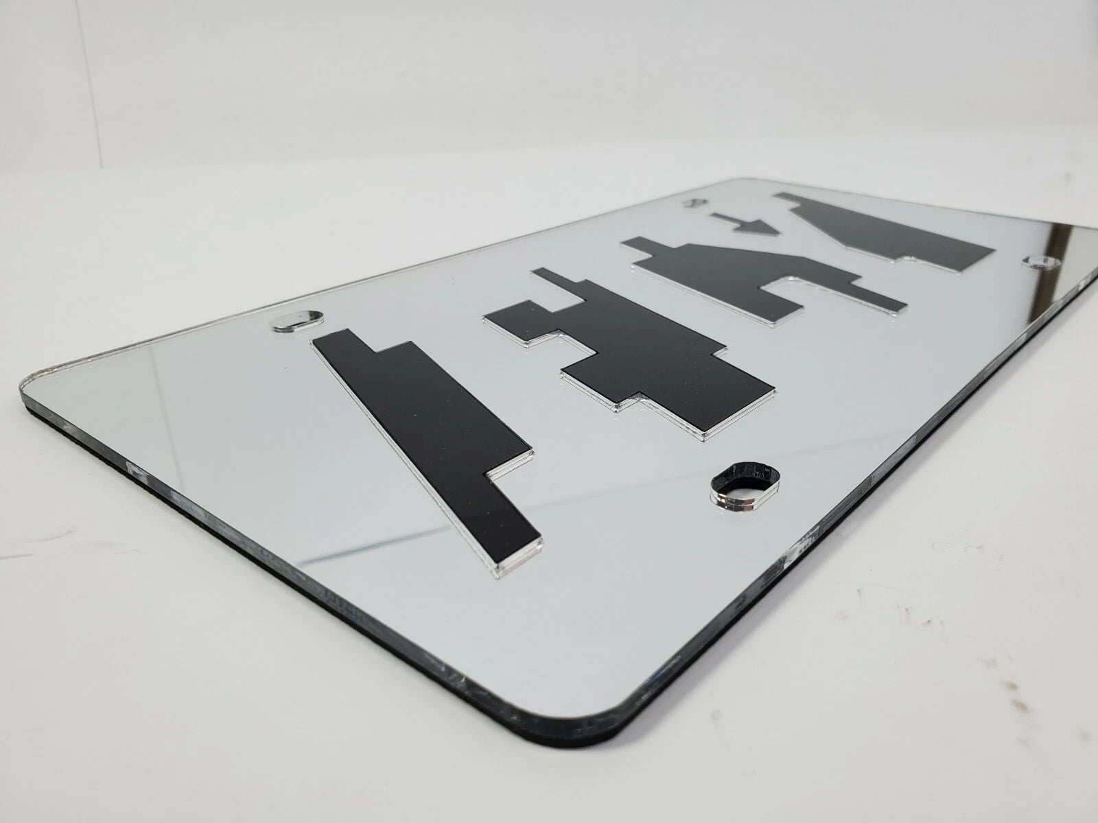 License Plate Frame Acrylic Emblem for Airplane Pilot RC Club (Universal)
