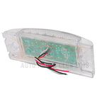 2X 6" Clear Lens Amber LED Side Marker for Universal Truck Trailer