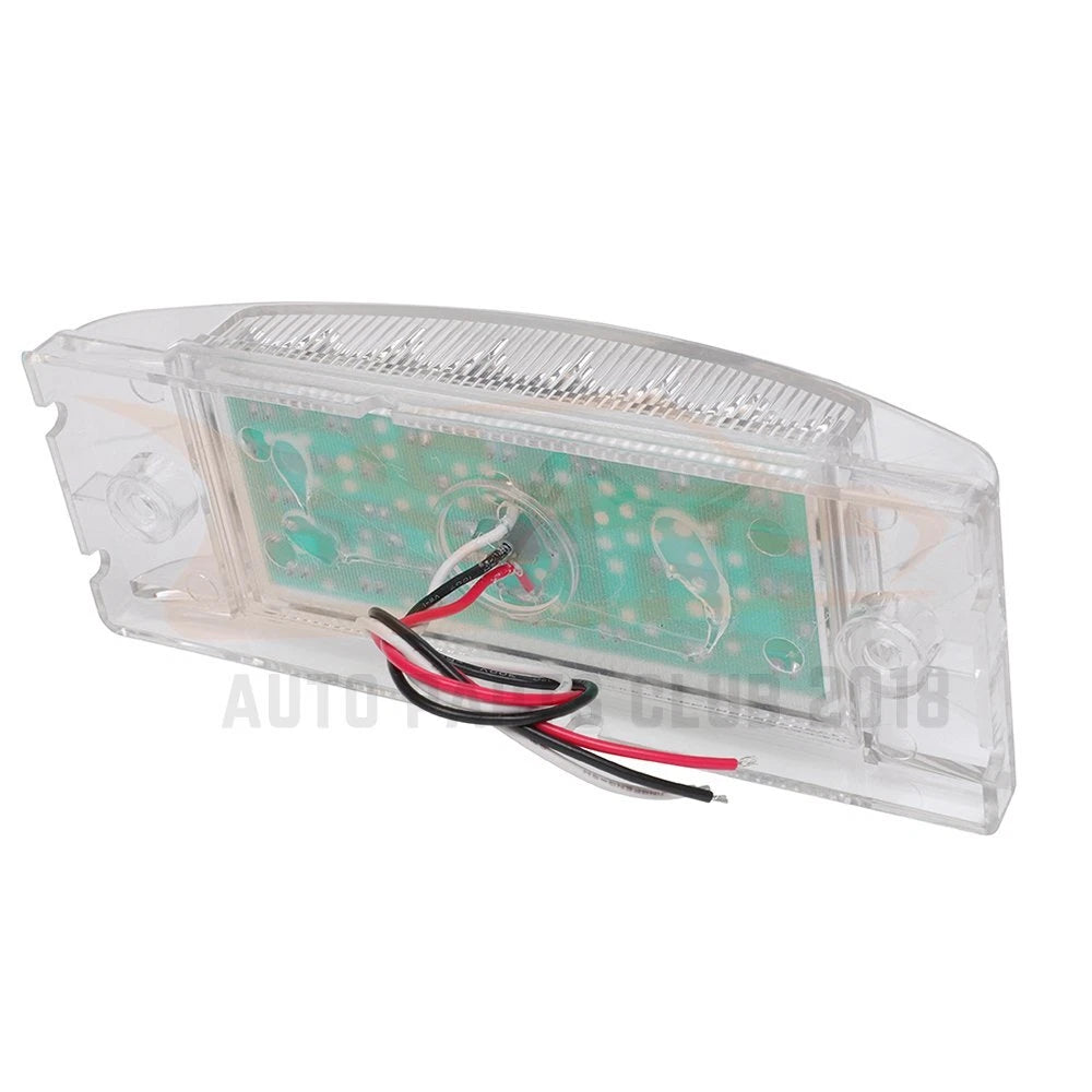 2X 6" Clear Lens Amber LED Side Marker for Universal Truck Trailer