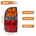 Set of 2 Tail Lights for Toyota Tacoma (2001–2004) No. 8156004060