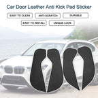 Set of 1 Car Door Leather Anti Kick Pad Sticker for BMW X1 (2016)