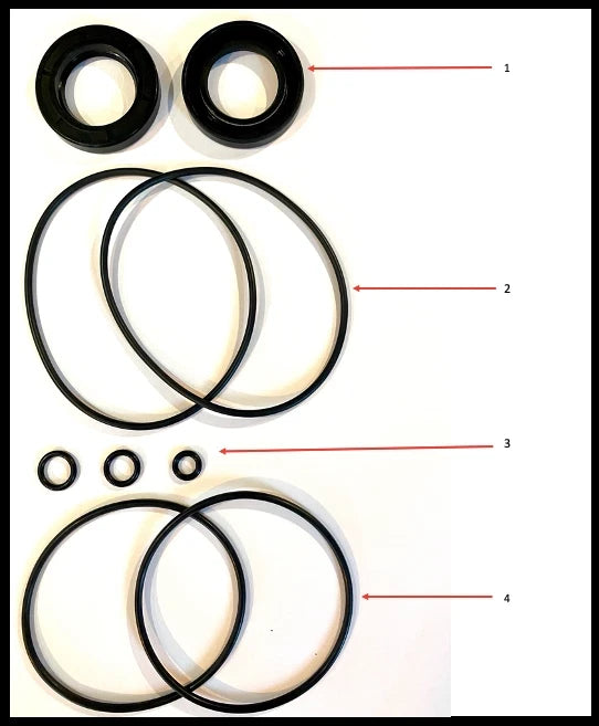 Sealing Kit for Volvo Penta 120S, 130S, 150S, MS25 (3593663, 873108)