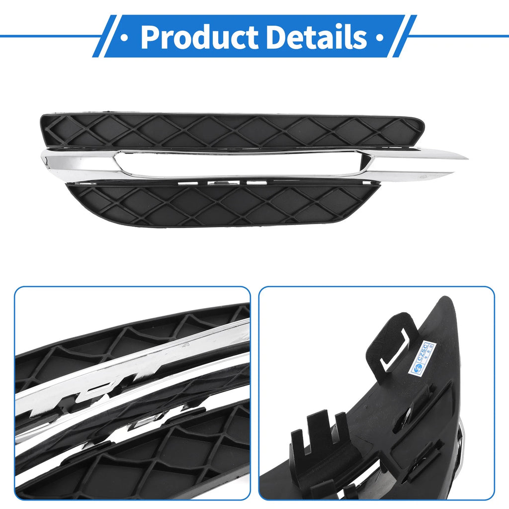 1 Pc Fog Light Grill for Mercedes-Benz C300 (2008–2015) No. 2048803224