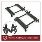 Set of 2 Racing Seat Base Bracket Rails for Subaru Impreza WRX STI (1993–2007)
