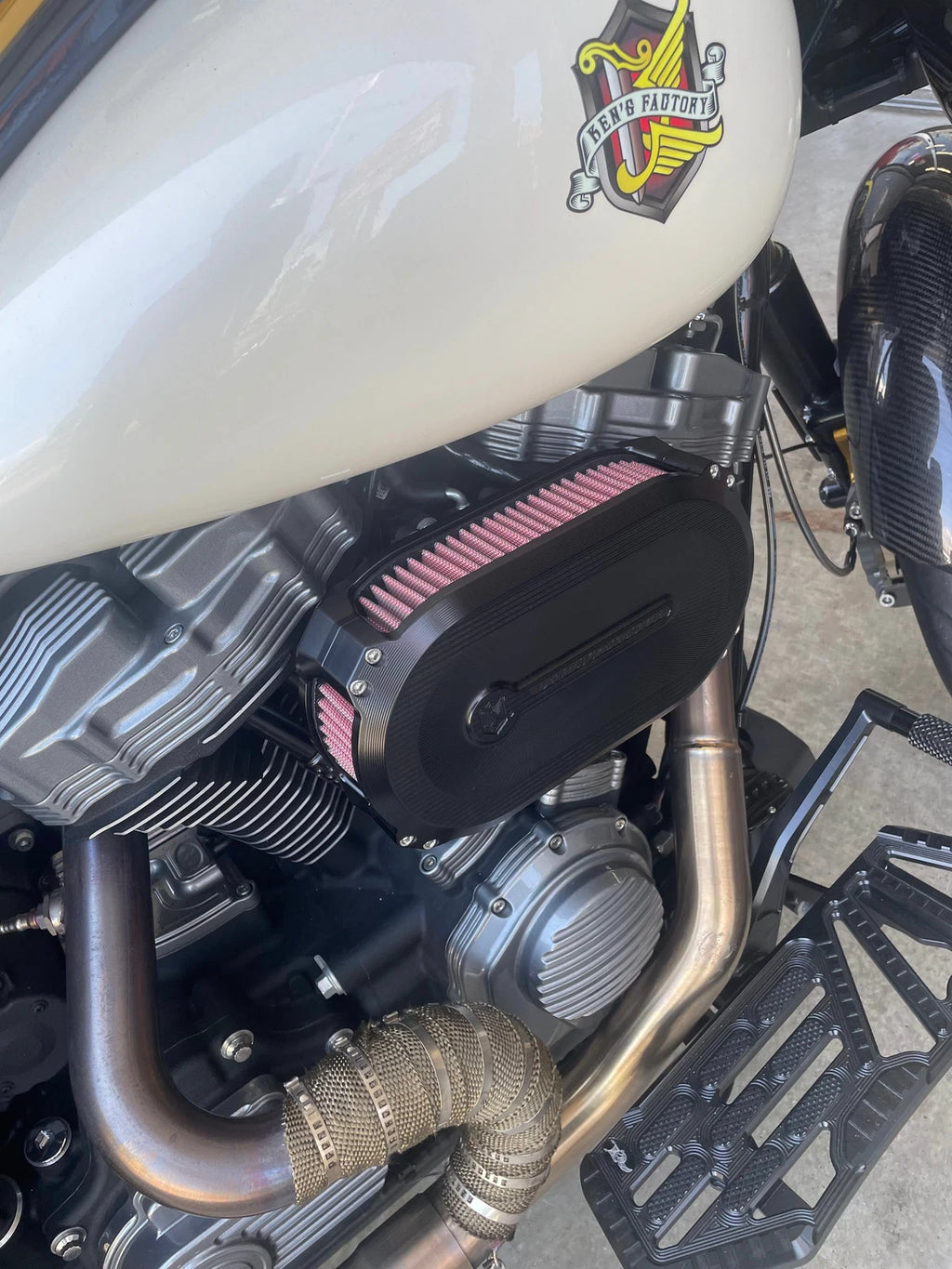 Air Cleaner for Harley Davidson V-Twin (2008–2016) - Black