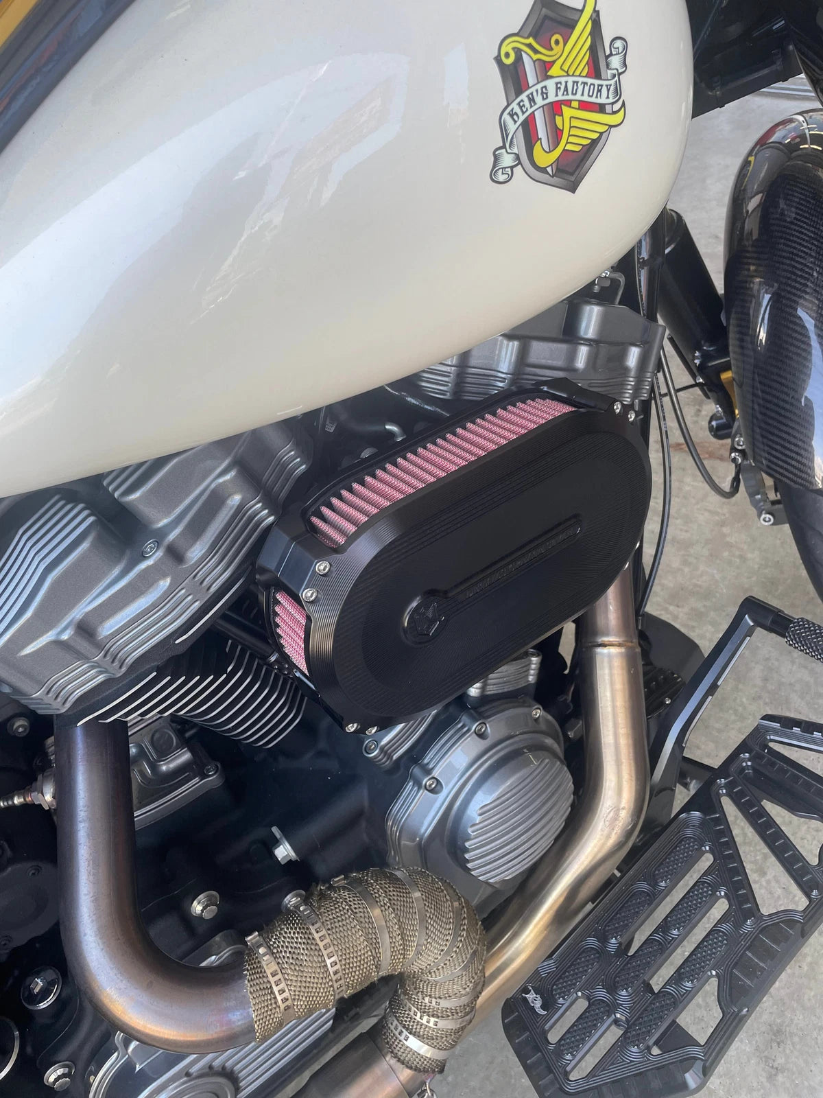 Air Cleaner for Harley Davidson V-Twin (2008–2016) - Black