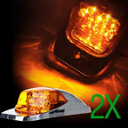 2X LED Amber Side Marker Lights for Freightliner Peterbilt Western Star