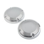 6.5" Saddlebag Lid Speaker Grill Cover for Harley Touring Electra Glide (1983–2020)