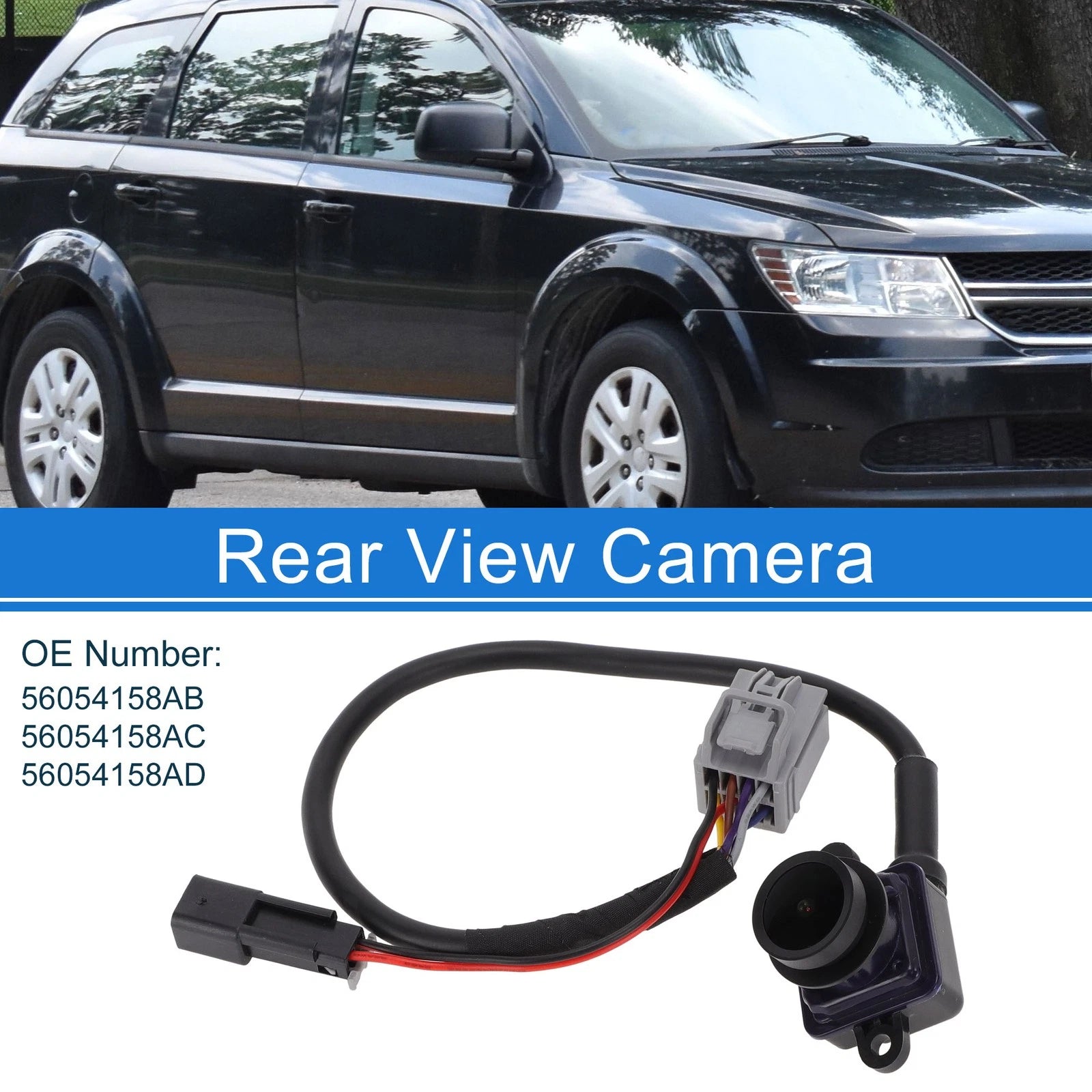 Rear View Camera for Dodge Journey (2011–2020) 120-180°