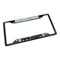 Black License Plate Frame for Ford Ranger (2011–2018)