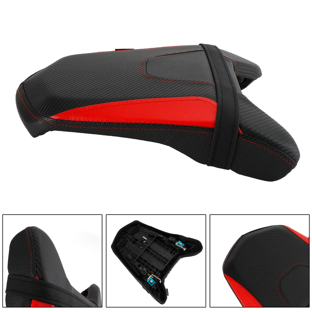 Rear Passenger Seat Pillion Saddle Flat Red for Honda CB650R CBR650R (2019–2023)