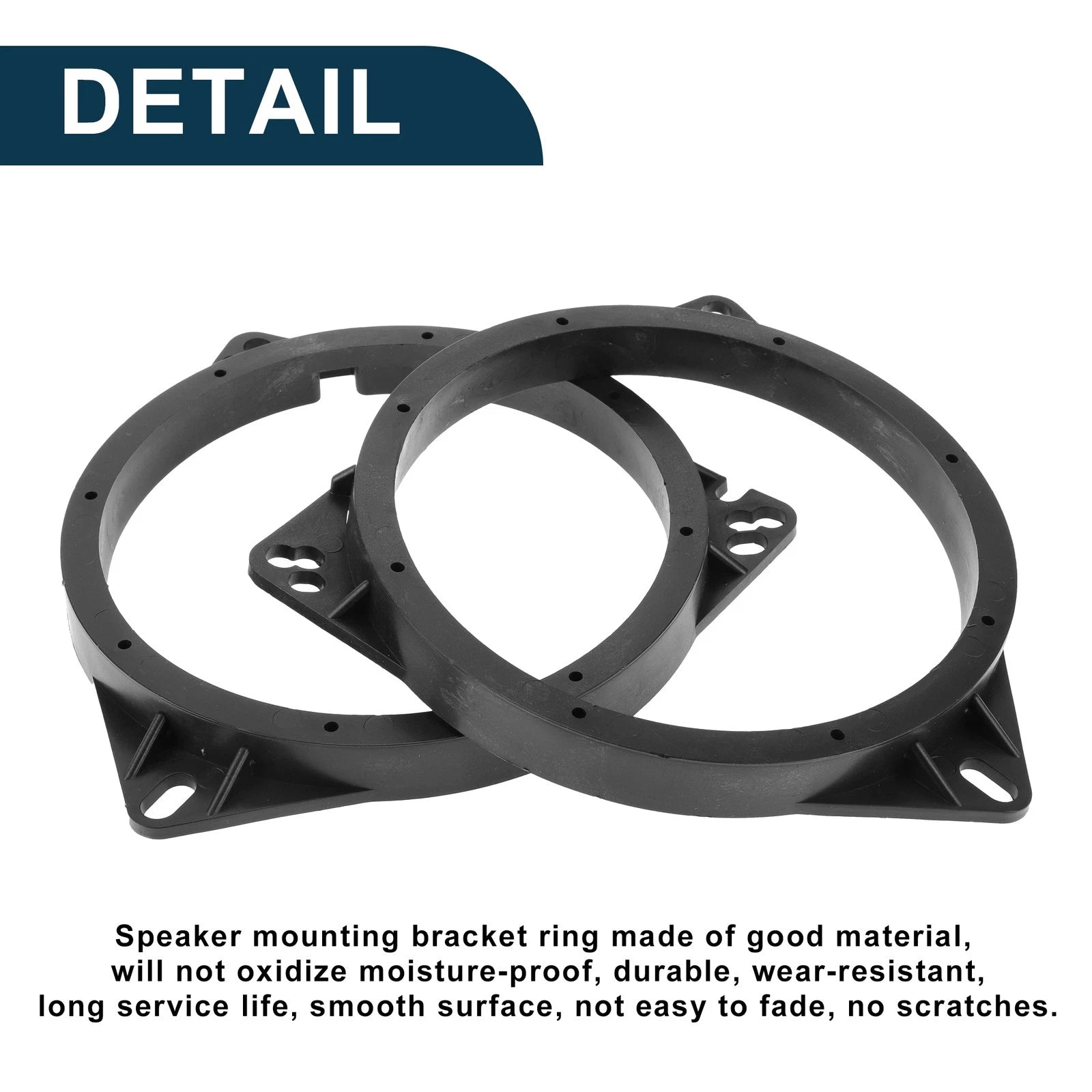 2X Speaker Spacer Ring Adapter for Toyota Tundra (2004–2006)