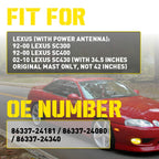 Antenna Rod Mast & Cable for Lexus SC430 (2002–2010) 86337-24340 H