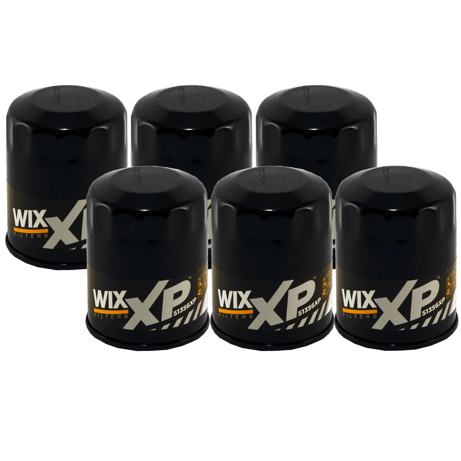 Set of 6 Wix XP Engine Oil Filters for Chrysler Dodge Ford Mazda (GAS)