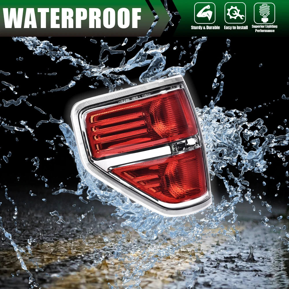 Left Driver Side Tail Light for Ford F150 (2009–2014)