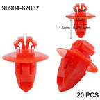 20x Fender Flare Moulding Retainer Clips for Toyota Land 90904-67037